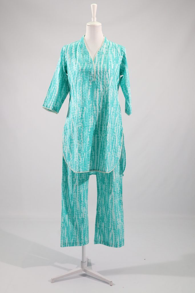 Turquoise Kurta Suit