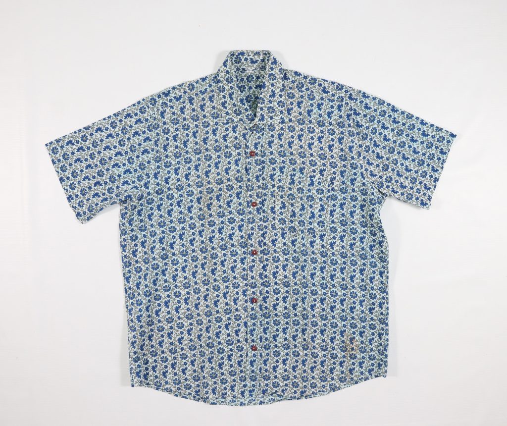 Blue Floral Shirt