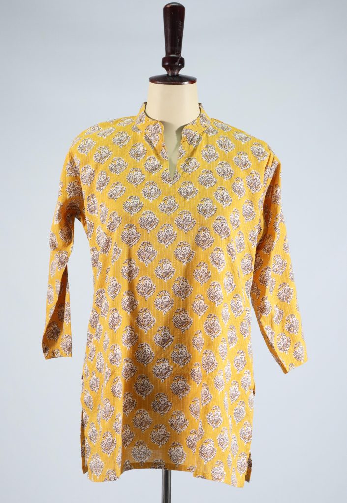 Yellow Ethnic Tunic